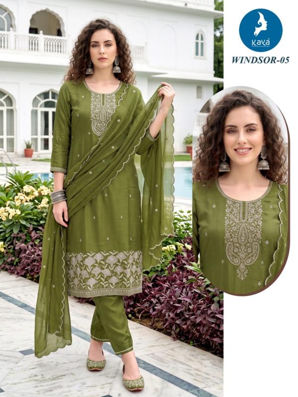 Kaya windsor 3pcs kurtis wholesale
